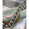 C-C 19 Large Flap Bag AS1161 Cream