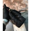 C-C Small Flap Bag With Top Handle A92990 Black