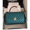 C-C Flap Bag with Top Handle A92991
