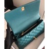 C-C Flap Bag with Top Handle A92991