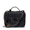 C-C Black Vanity Case Bag A93344 Black