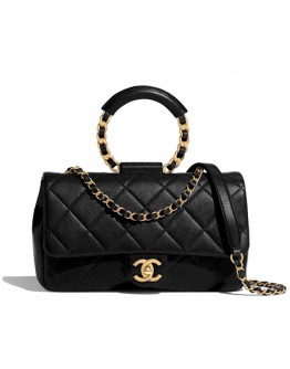 C-C Flap Bag AS1358 Black