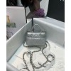 C-C Small Vanity With Chain AP2194 Silver