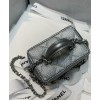 C-C Small Vanity With Chain AP2194 Silver