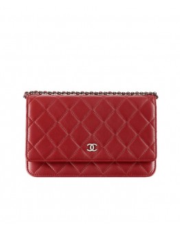 C-C Classic Quilted WOC Wallet on Chain A33814