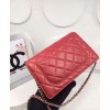 C-C Classic Quilted WOC Wallet on Chain A33814