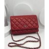 C-C Classic Quilted WOC Wallet on Chain A33814