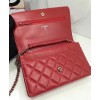 C-C Classic Quilted WOC Wallet on Chain A33814