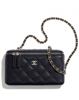 C-C Small Vanity With Classic Chain AP1341 Black