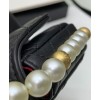 C-C Flap Card Holder With Chain AP2185 Black