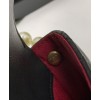 C-C Flap Card Holder With Chain AP2185 Black