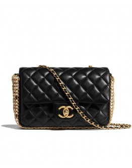 C-C Flap Bag AS1740 Black