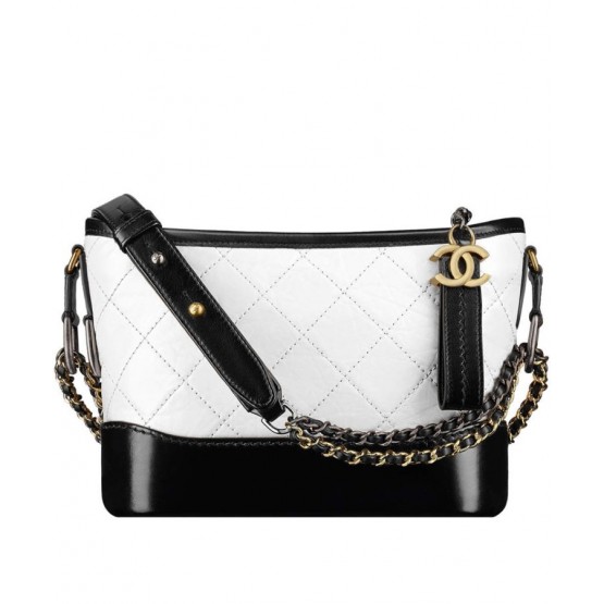 C-C Gabrielle Small Hobo Bag A91810 White