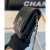 C-C Women's Wallet On Chain AP1794 Black