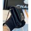 C-C Women's Wallet On Chain AP1794 Black