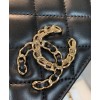 C-C Women's Wallet On Chain AP1794 Black