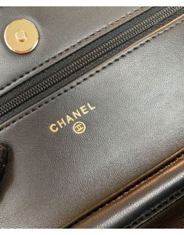 C-C Women's Wallet On Chain AP1794 Black