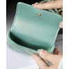 C-C Flap Coin Purse With Chain AP2119 Blue