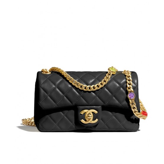 C-C Flap Bag AS2380 Black