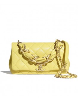 C-C Flap Bag AS2388 Yellow