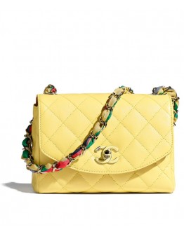 C* Flap Bag AS2411 Yellow