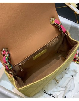 C* Flap Bag AS2411 Yellow