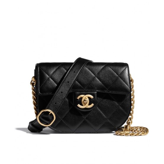 C-C Mini Messenger Bag AS2484 Black