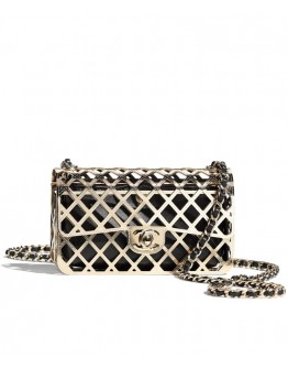 C-C Mini Evening Bag Golden