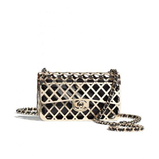 C-C Mini Evening Bag Golden