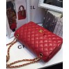 C-C Classic Flap Bag Lambskin 25cm 
