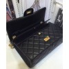 C-C Women's Classic Jumbo Flap Bag A37586 Black
