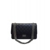 C-C Women's Classic Jumbo Flap Bag A37586 Black