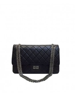 C-C Women's Classic Jumbo Flap Bag A37586 Black