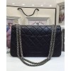 C-C Women's Classic Jumbo Flap Bag A37586 Black