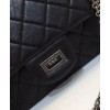 C-C Women's Classic Jumbo Flap Bag A37586 Black