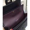 C-C Women's Classic Jumbo Flap Bag A37586 Black