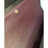 C-C CF MAXI 33cm Bag A58601 Black Lambskin