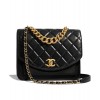 C-C Flap Bag AS0785 Black