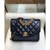 C-C Flap Bag AS0785 Black