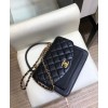 C-C Flap Bag AS0785 Black