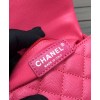 C-C Flap Bag with Top Handle Peachblow