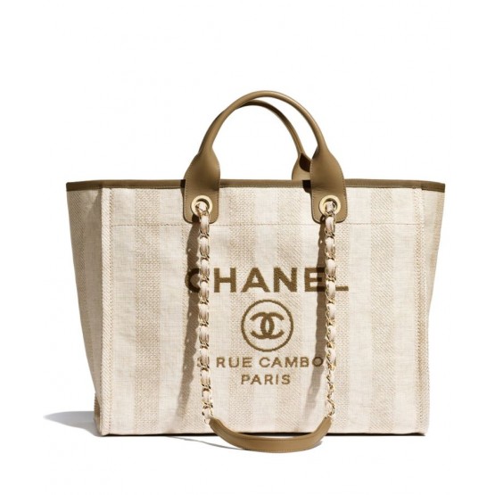 C-C Shopping Bag A66941 Cream