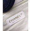 C-C Large Deauville Canvas Tote Shopping Bag A66941 Dark Blue