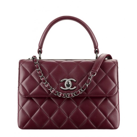 C-C Flap Bag With top Handle A92236