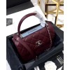 C-C Flap Bag With top Handle A92236