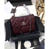 C-C Flap Bag With top Handle A92236