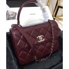 C-C Flap Bag With top Handle A92236
