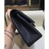 C-C V Type Flap Bag A01112 Black