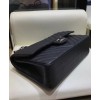 C-C V Type Flap Bag A01112 Black