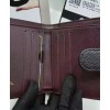 C-C Caviar Quilted Compact Flap Wallet Black